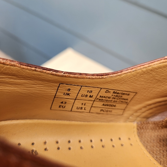 Men's Dr. Martens Leather 1461 Abandon Shoes - Size US 10 M - Picture 11 of 13